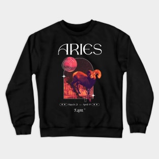 I Am Aries Zodiac Crewneck Sweatshirt